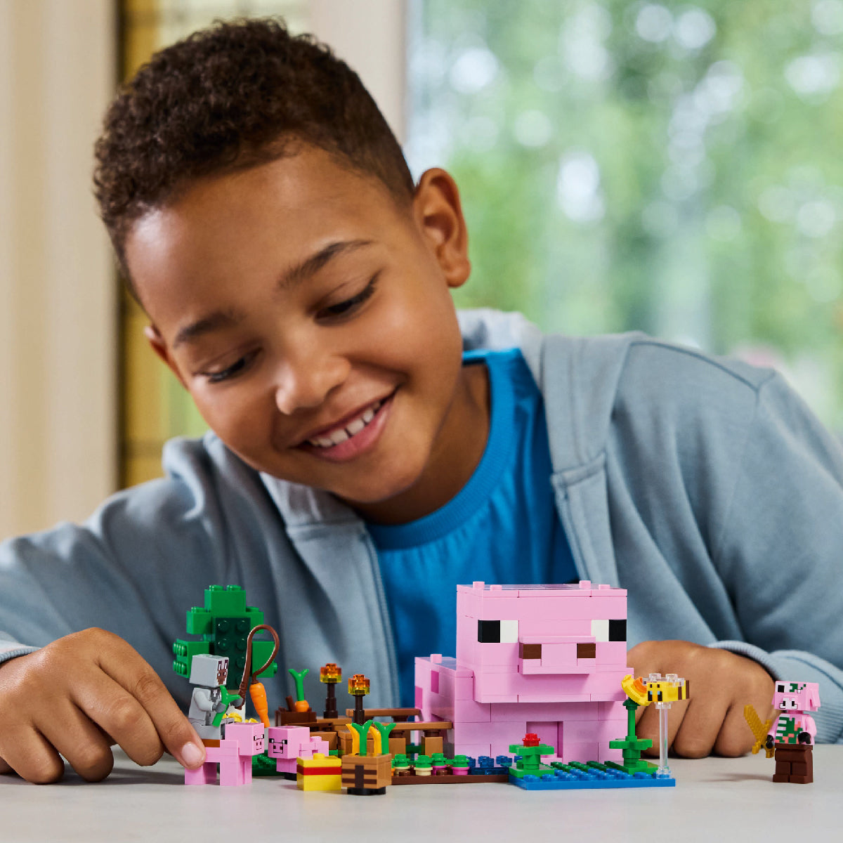 Đồ Chơi Lắp Ráp Ngôi Nhà Của Những Chú Heo Con LEGO MINECRAFT 21268