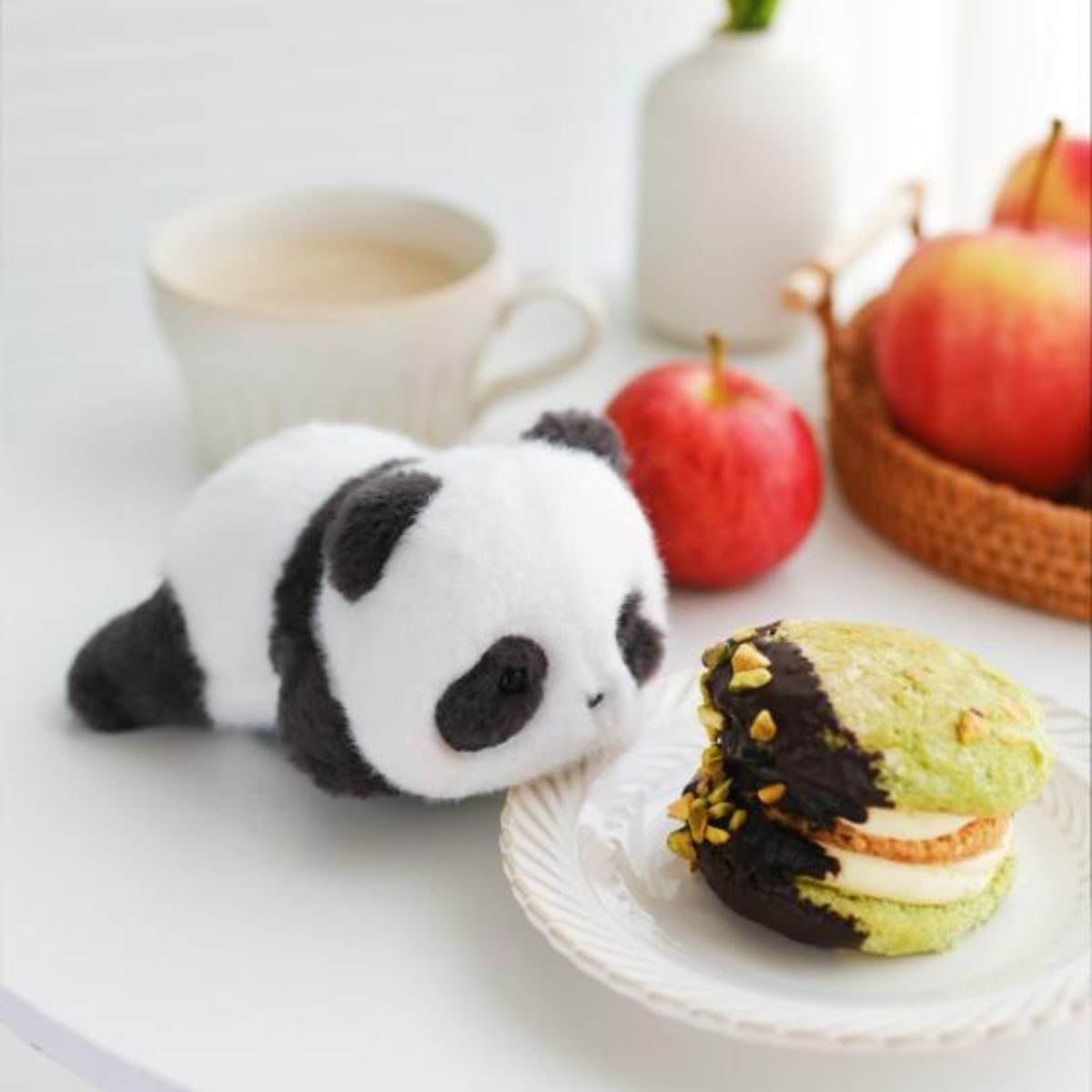 Mô Hình Nhân Vật Nhồi Bông Panda Roll Lying Down -Magnetic Shoulder 52TOYS 6958985028523