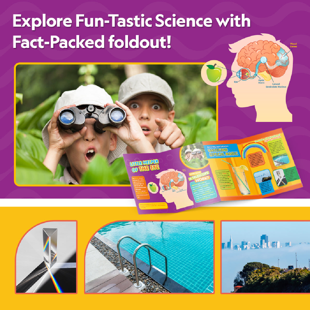 Ống Nhòm Đơn Ống Nat Geo STEAM DS1122h