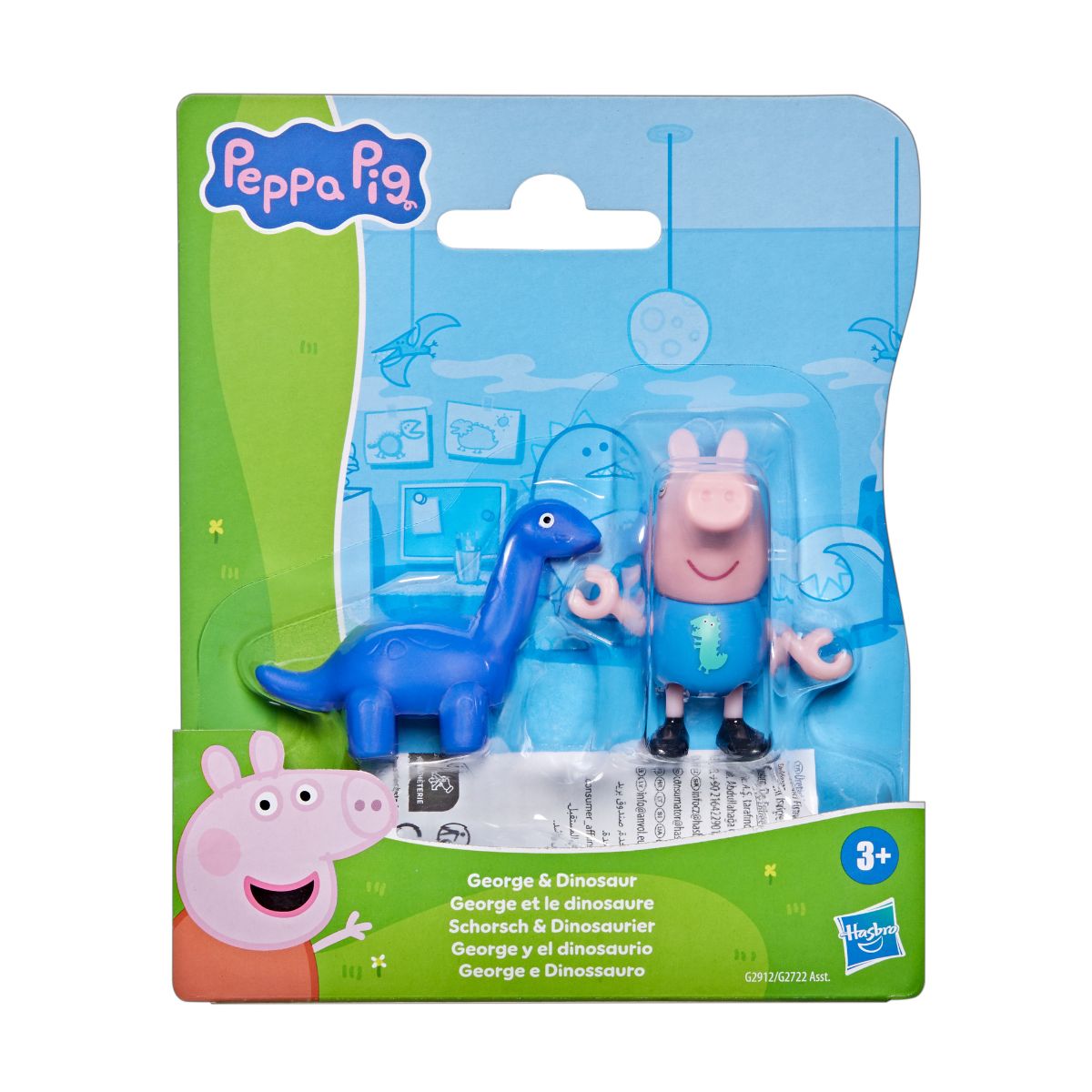 Đồ Chơi Mô Hình George Và Chú Khủng Long Đáng Yêu HASBRO PEPPA PIG G2912/G2722