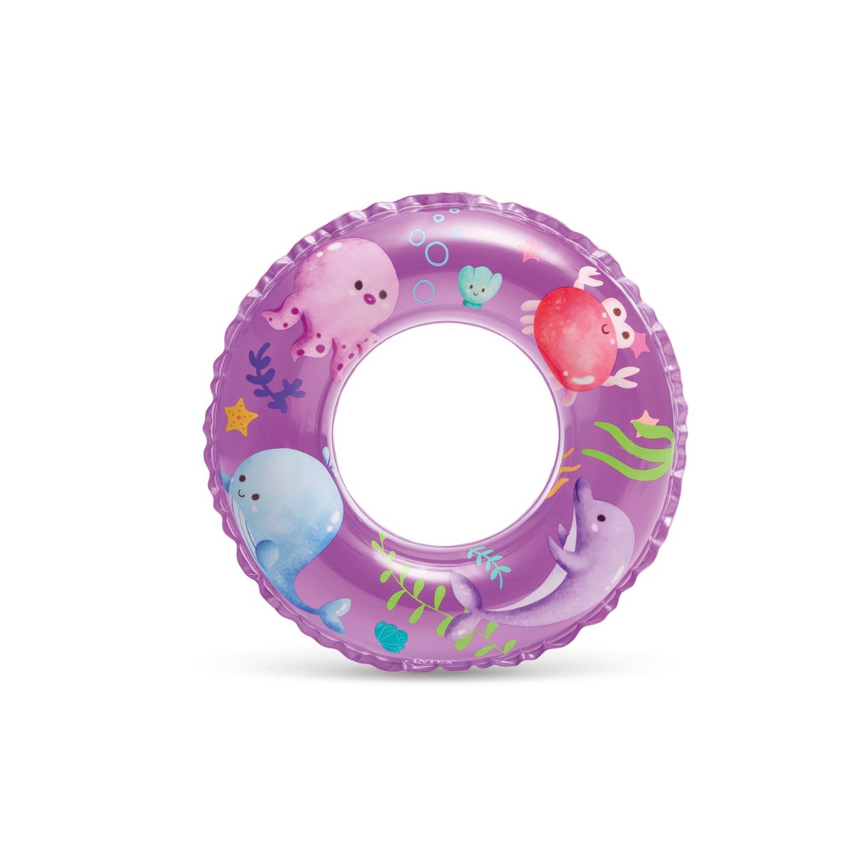 Phao Bơi Tròn Màu Tím Đường Kính 61cm INTEX 59242