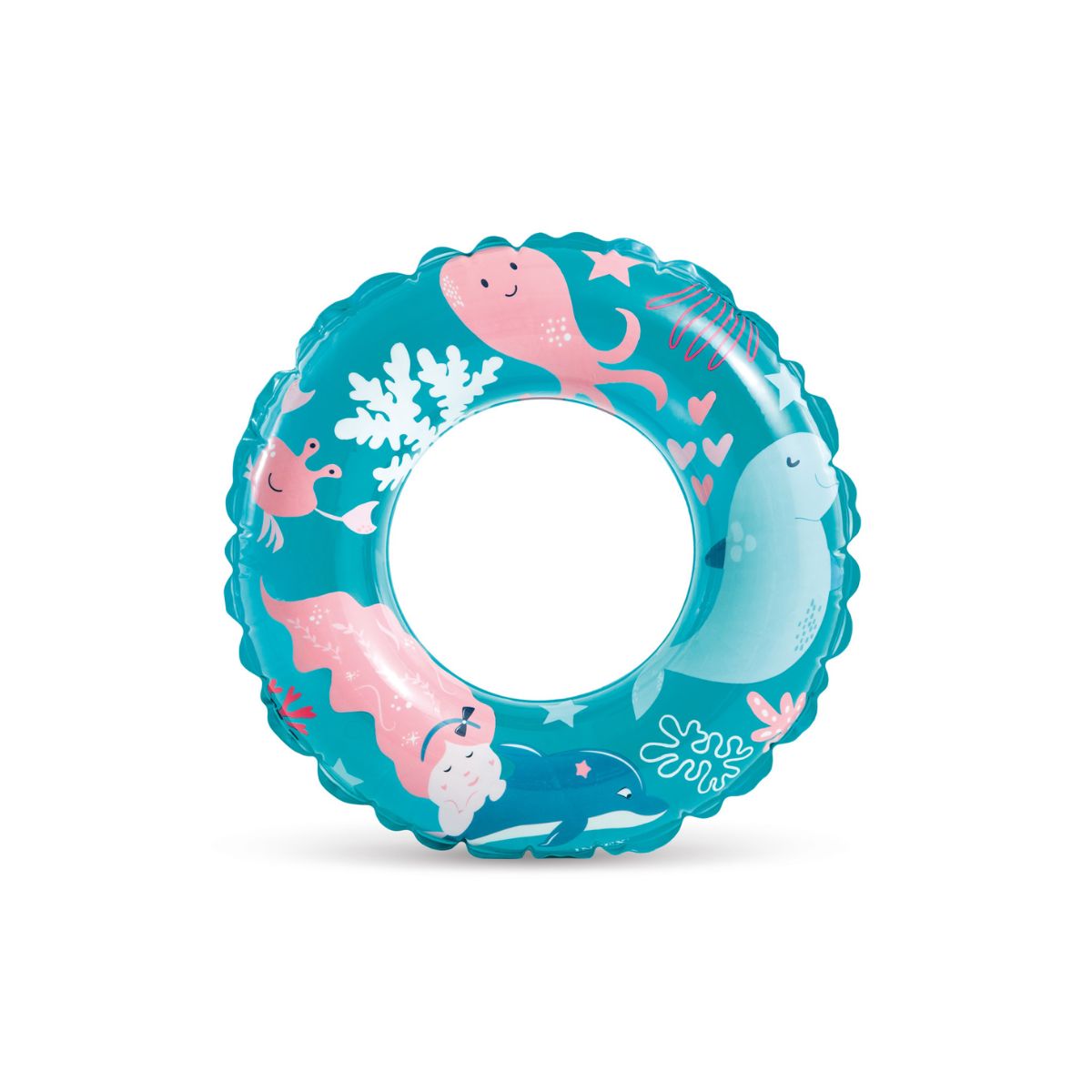 Phao Bơi Tròn Màu Xanh Đường Kính 61cm INTEX 59242