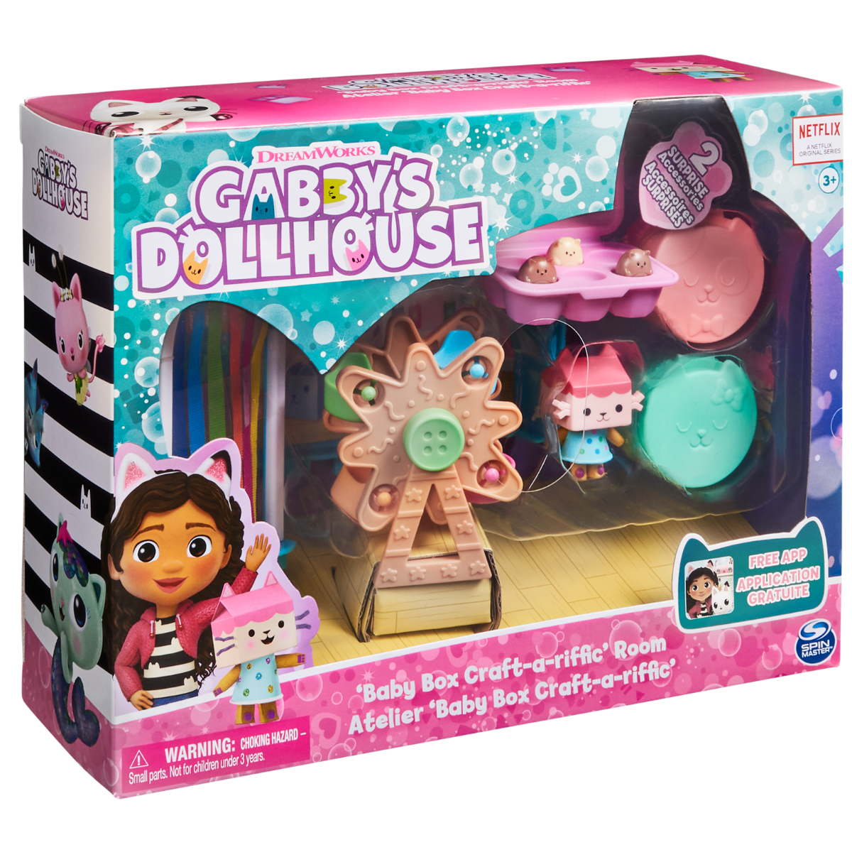 Đồ Chơi Phòng Gabby - Phòng Thủ Công Của Box Cat Gabby Dollhouse 6064151