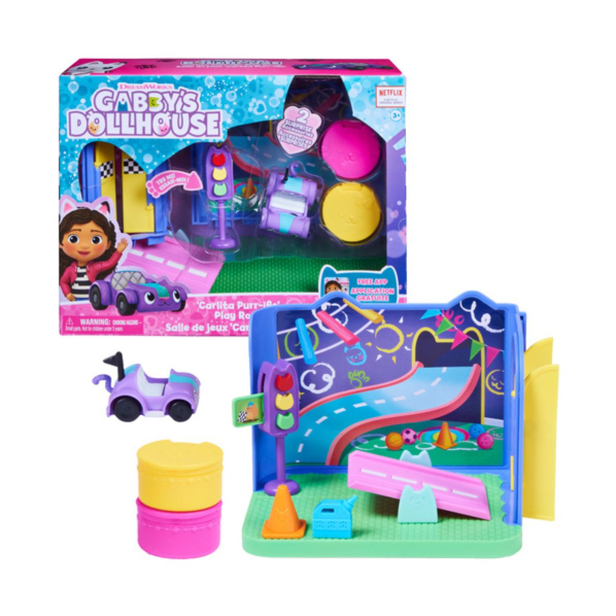 Đồ Chơi Phòng Gabby - Phòng Vui Chơi Carlita GABBY DOLLHOUSE 6064149