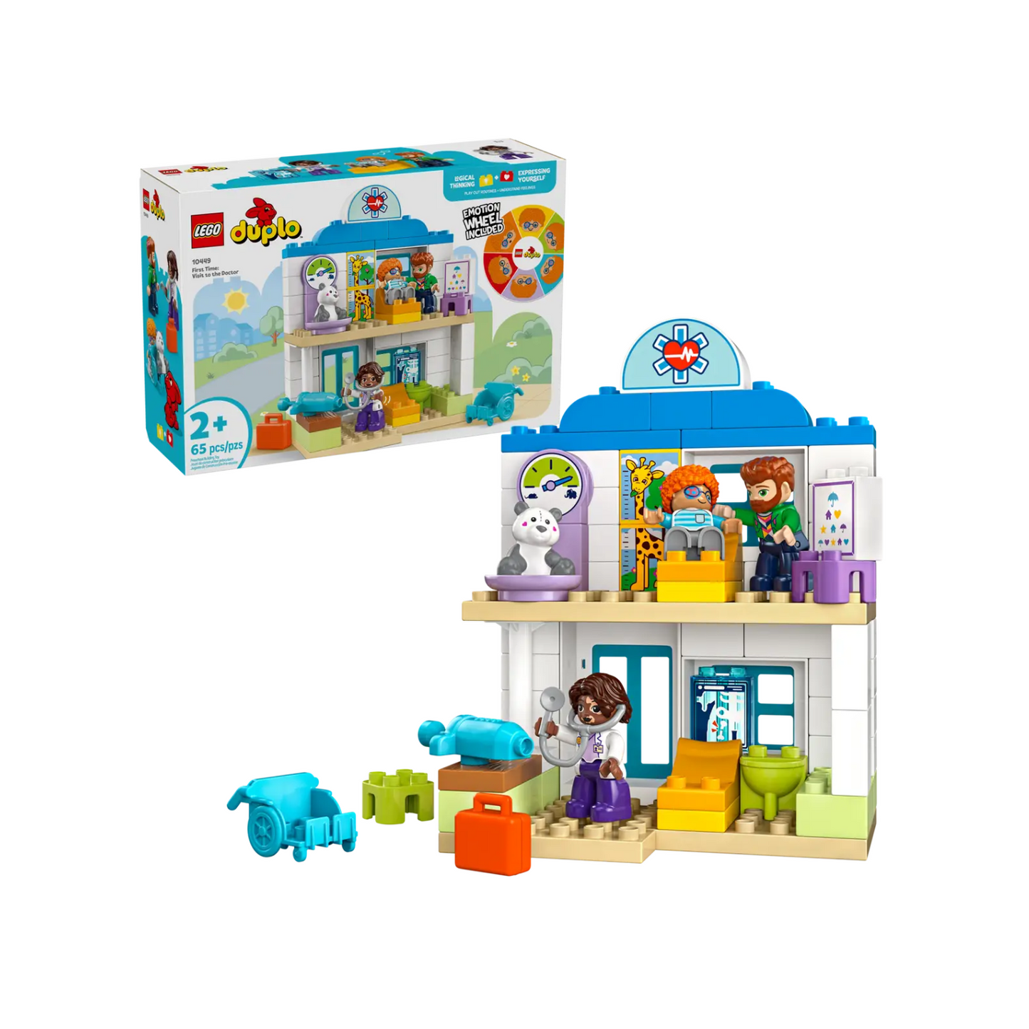 Đồ Chơi Lắp Ráp Phòng Khám Bác Sĩ LEGO DUPLO 10449