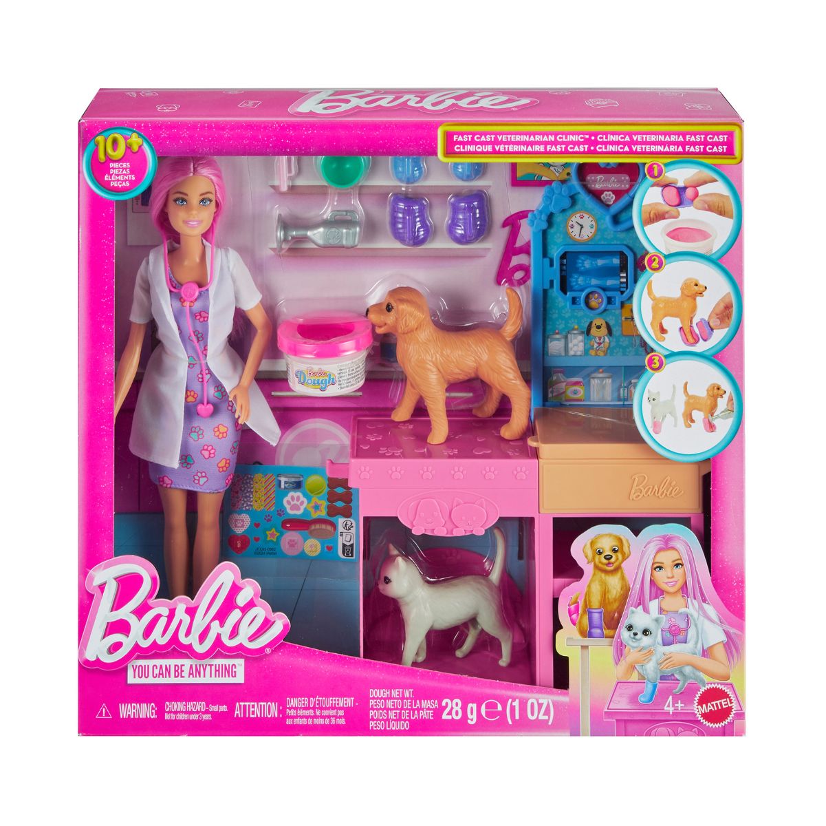 Đồ Chơi Phòng Khám Xinh Xắn Cho Pet Yêu BARBIE JFX93