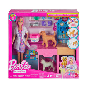 Đồ Chơi Phòng Khám Xinh Xắn Cho Pet Yêu BARBIE JFX93