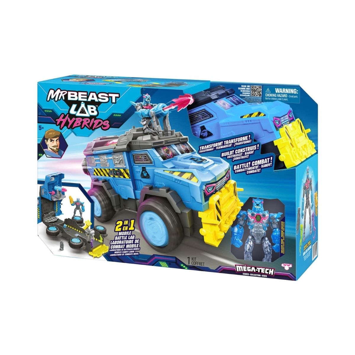 Đồ Chơi Phòng Thí Nghiệm Di Động Mega-Tech Hybrids MRBEAST LAB 24952