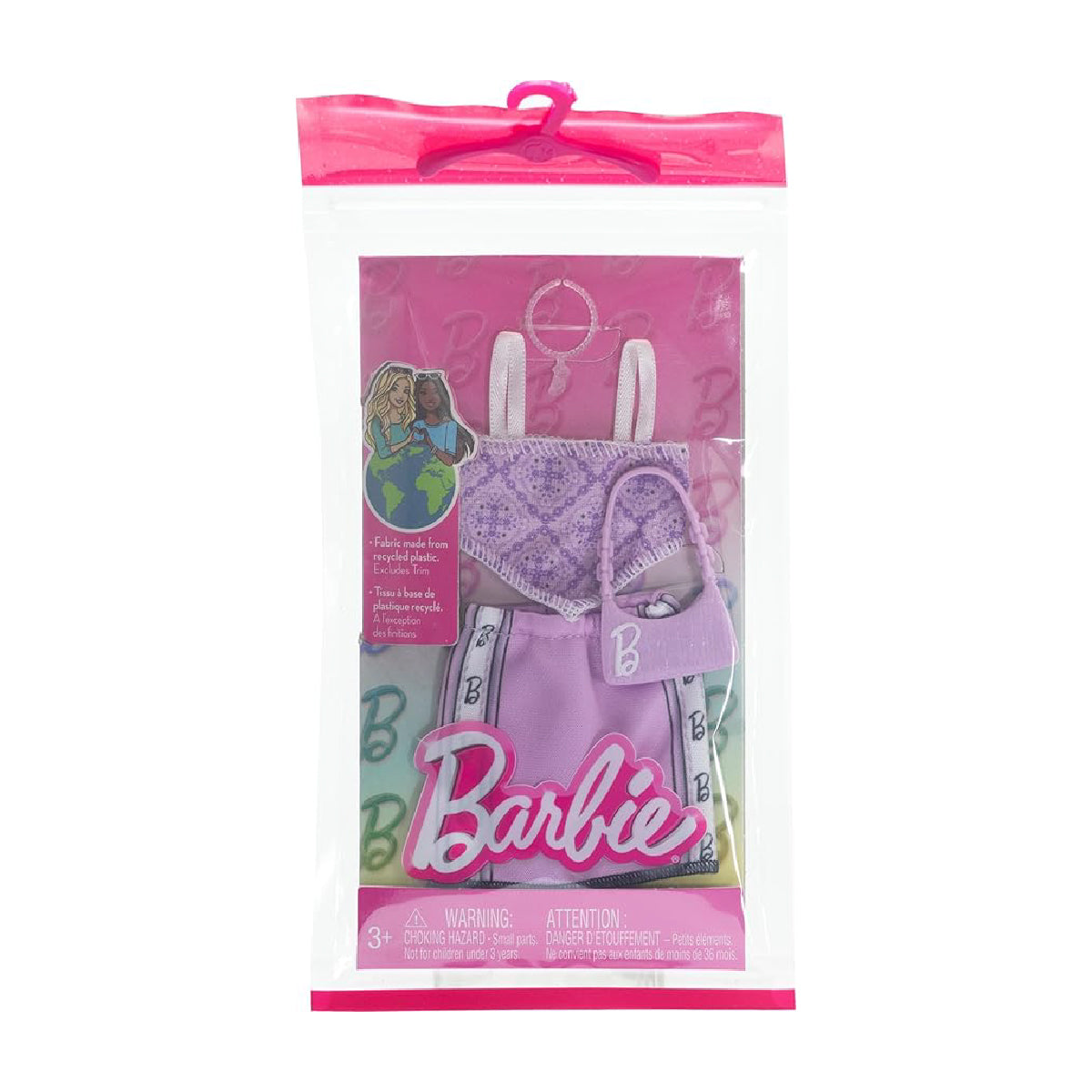 Phụ Kiện Búp Bê Thời Trang Của Barbie - Sắc Tím Trendy Barbie Gwc27