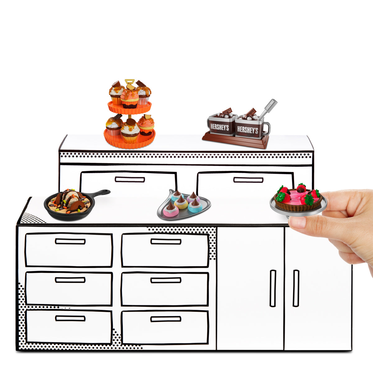 Đồ Chơi Playset Hershey's MINIVERSE 531104-EUC