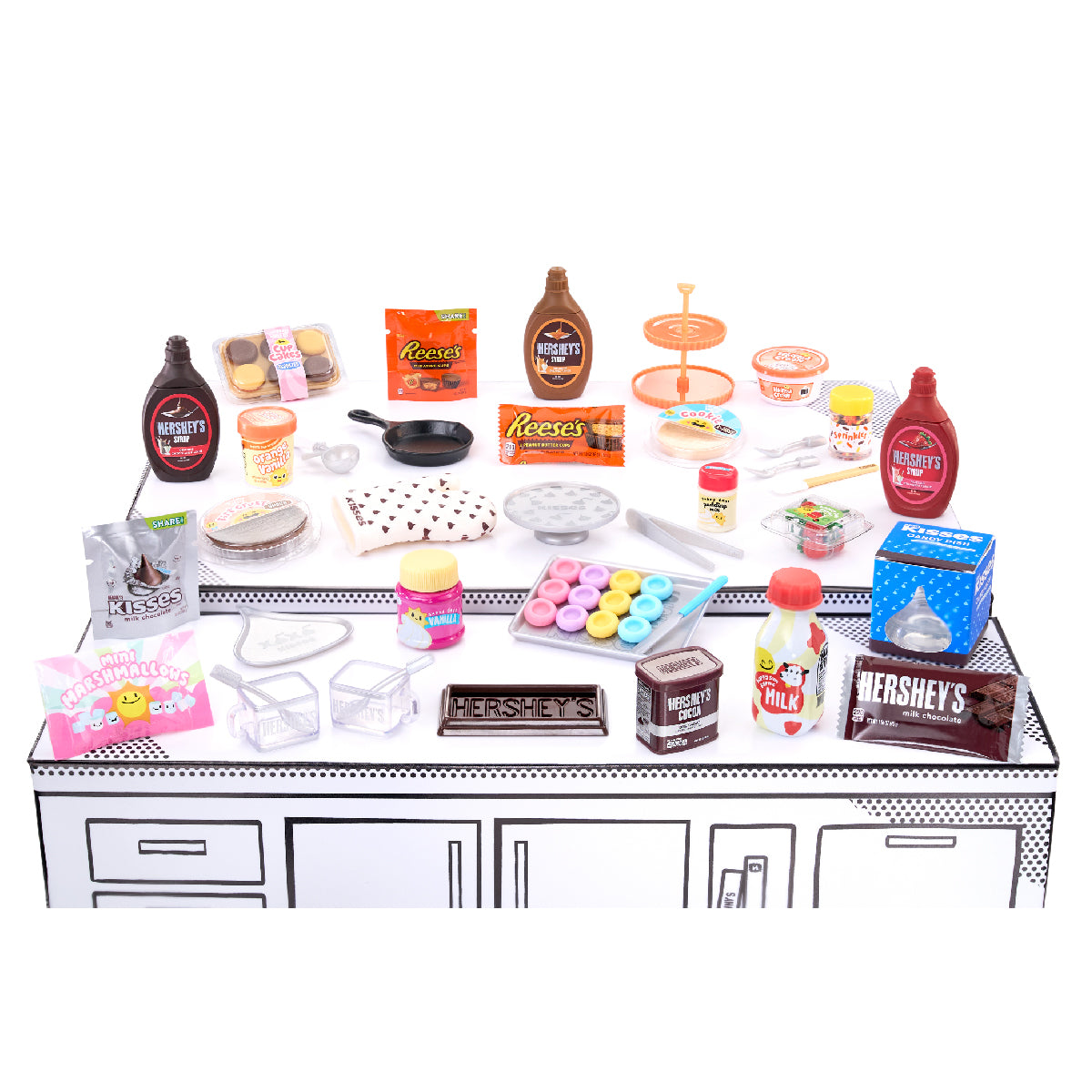 Đồ Chơi Playset Hershey's MINIVERSE 531104-EUC