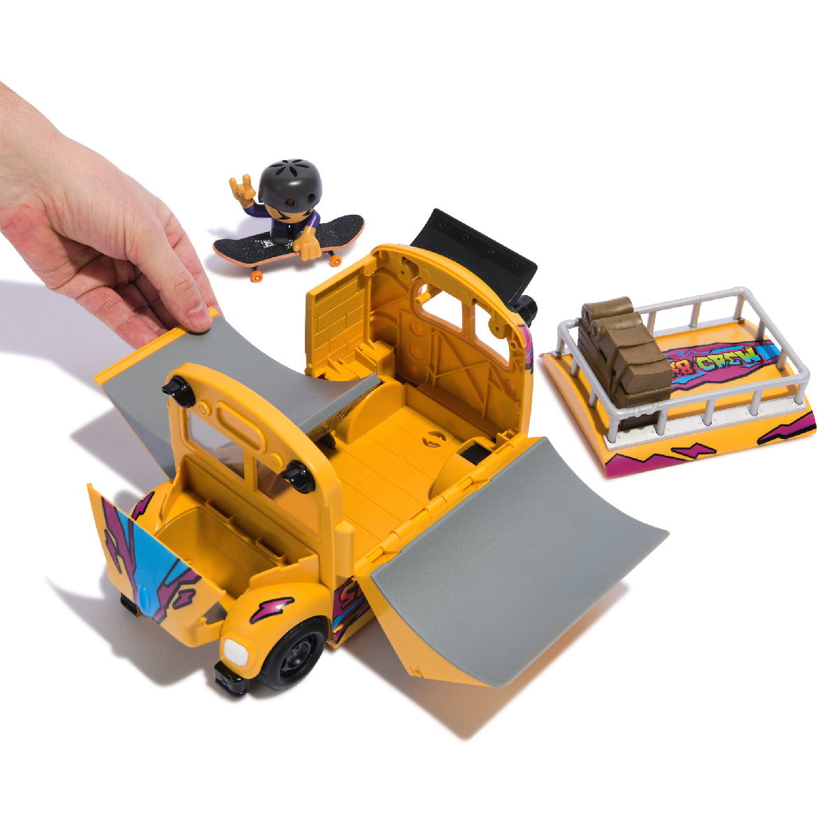 Playset Xe Bus Biểu Diễn SK8 Tech Deck 6071034