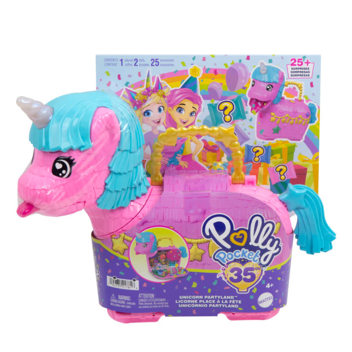 Polly Pocket Và Bữa Tiệc Kỳ Lân Phiên Bản 35 Năm Polly Pocket Hwp07