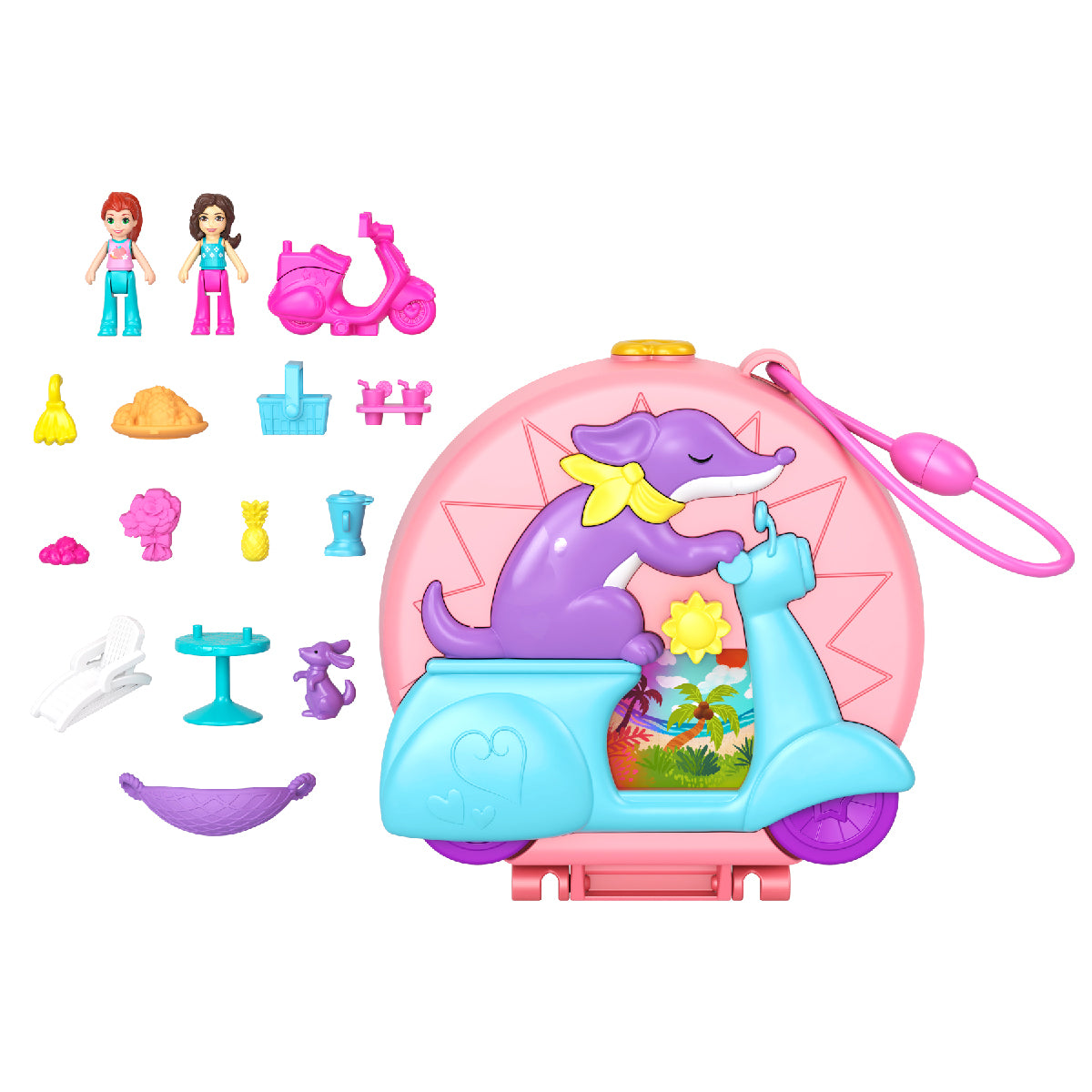 Những Người Bạn Cún Con Phiêu Lưu Cùng Xe Máy Polly Pocket FRY35