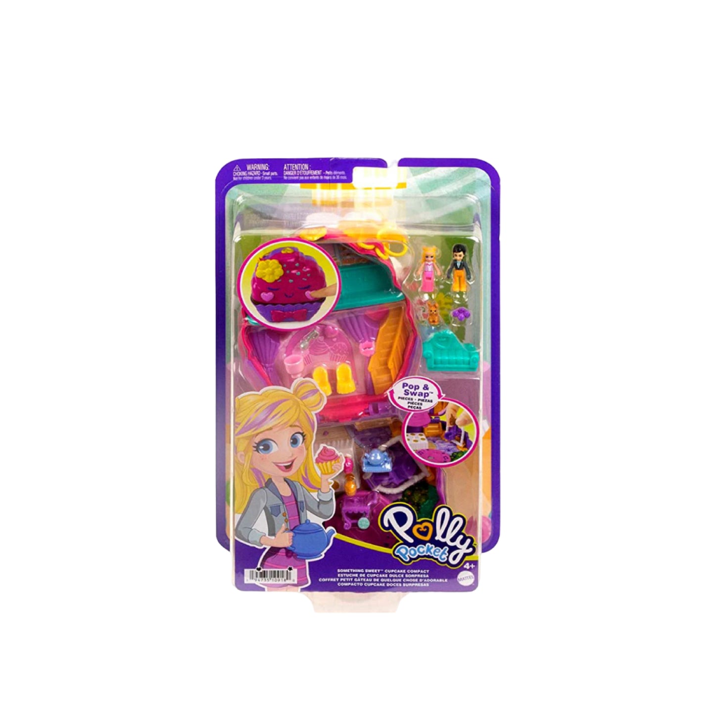 Polly Pocket and Cupcake Tea Party World POLLY POCKET FRY35