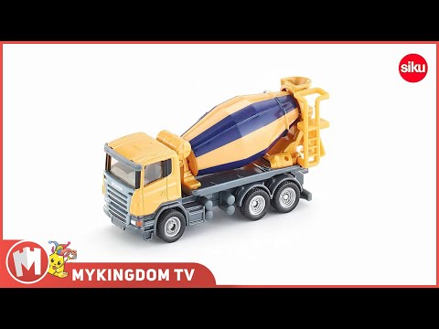 SIKU 1896 Medium-Sized Cement Mixer Truck Model