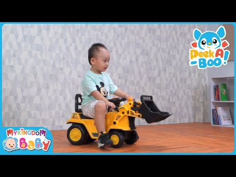 Xe công trình chòi chân | ĐỒ CHƠI PEEKABOO