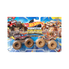 Bộ Đôi Monster Trucks - Siêu Xe Tải Mud Racing Hot Wheels FYJ64