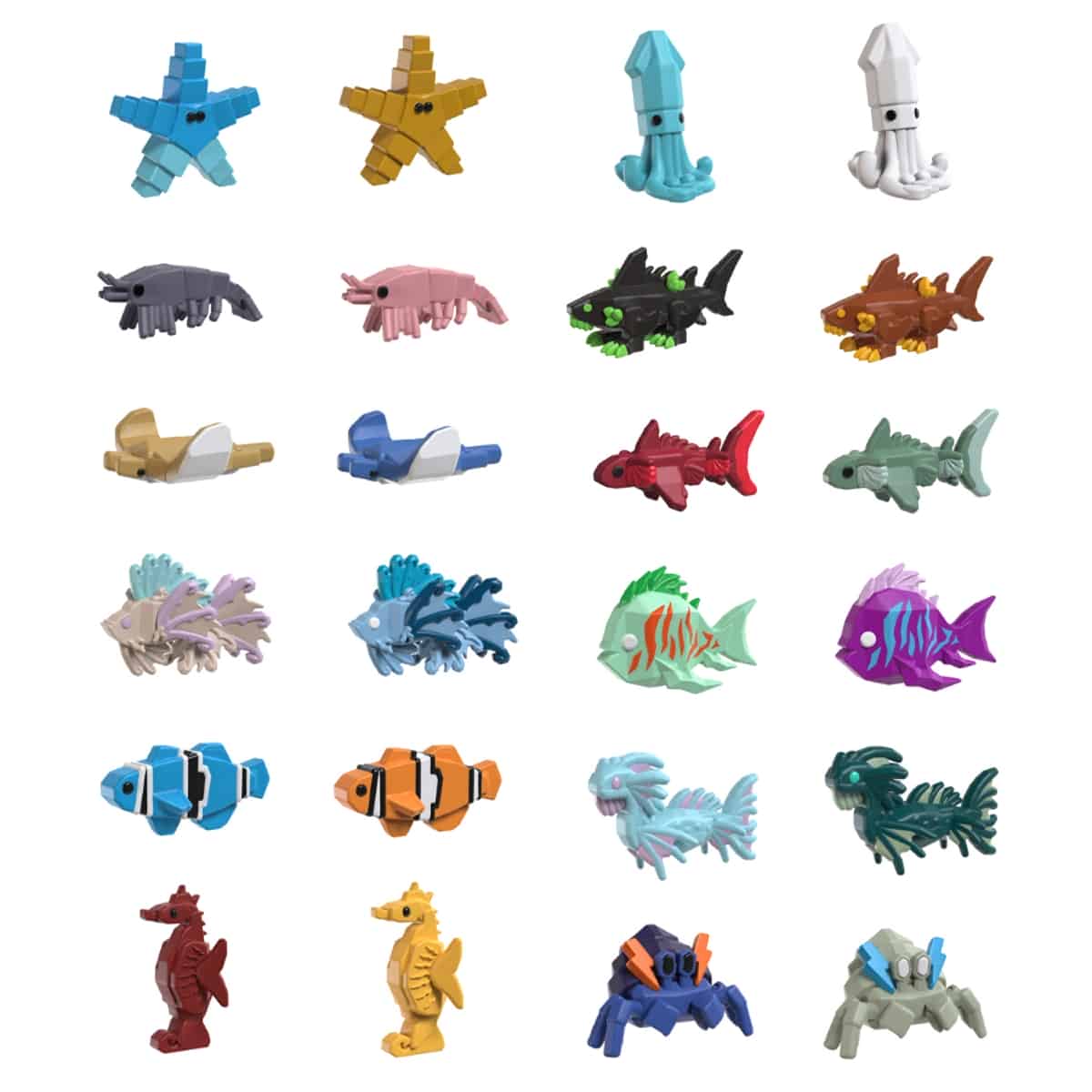 Đồ Chơi Roblox - Hộp Câu Cá 4 Mô Hình Nhân Vật Bí Ẩn FISCH FP5901