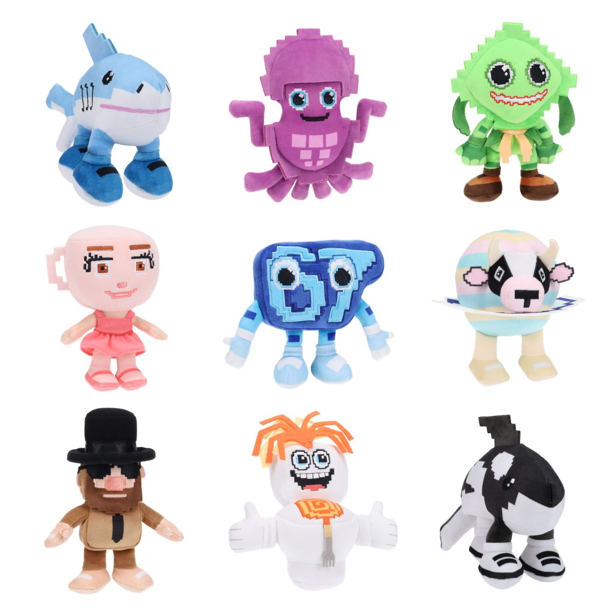 Roblox Steal A Brainrot Mystery Plush Toy CP9300
