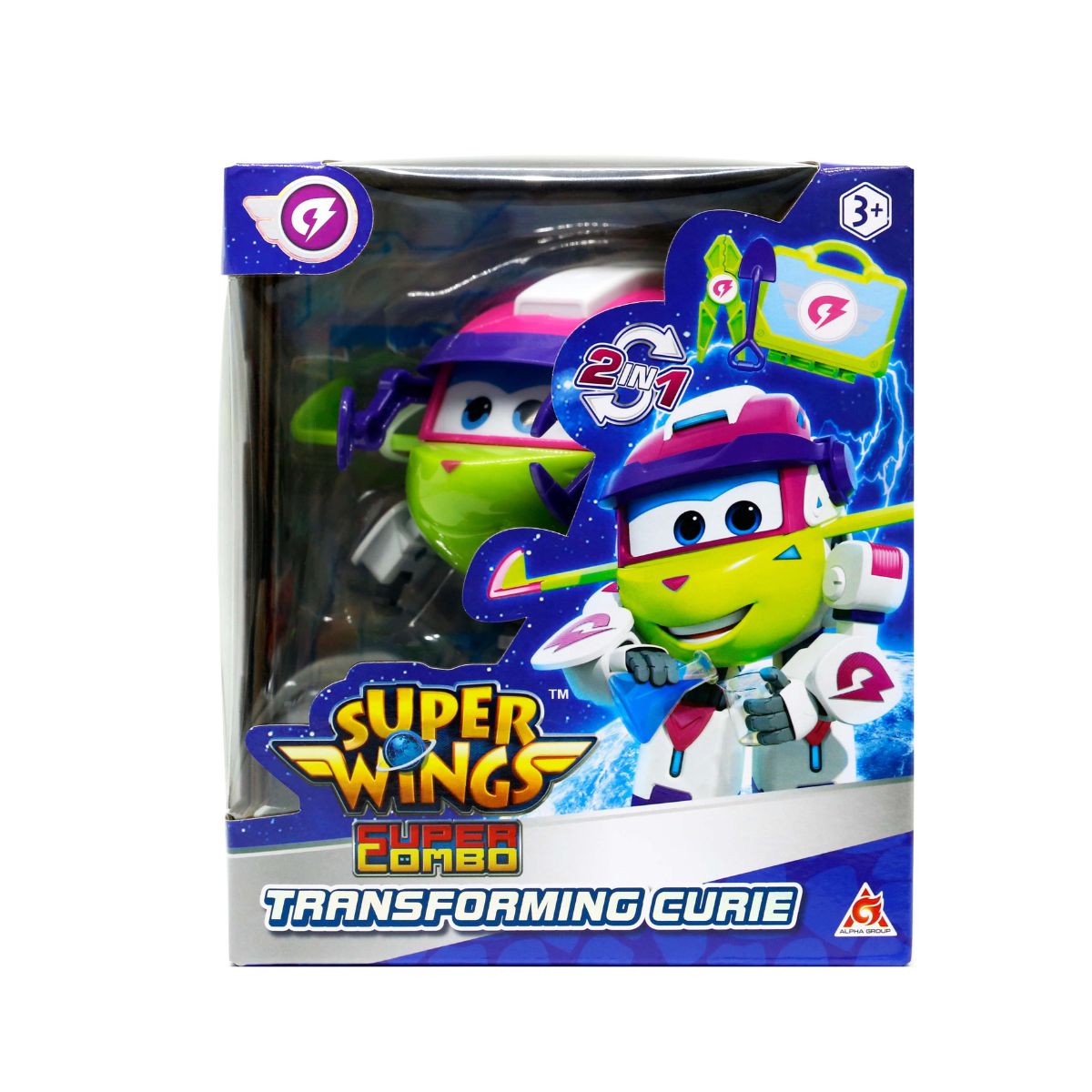 Đồ Chơi Robot Biến Hình Cỡ Lớn Curie Khoa Học SUPERWINGS YW790244