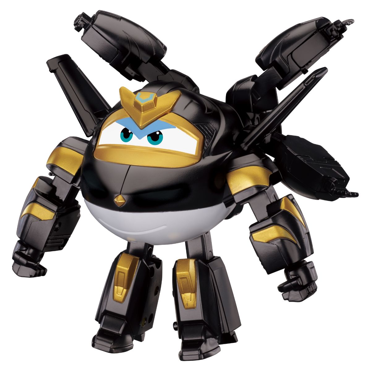 Super Wings Large Transforming Robot – Golden AI Dark Version EU790231H