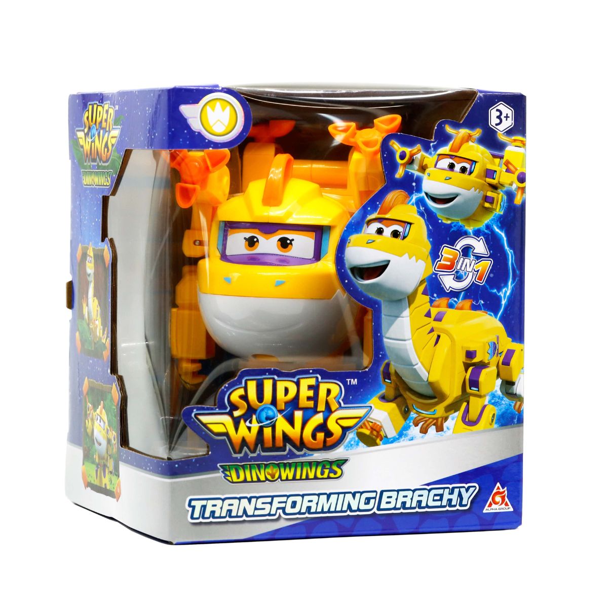 Đồ Chơi Robot Biến Hình Cỡ Lớn Khủng Long Brachy Cứu Hộ SUPERWINGS YW790243