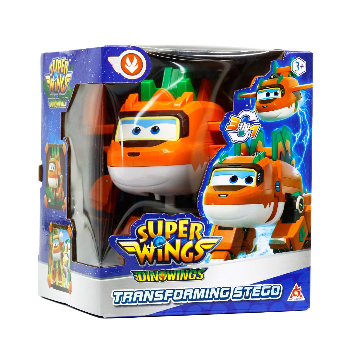 Đồ Chơi Robot Biến Hình Cỡ Lớn Khủng Long Steggo Bác Sĩ SUPERWINGS YW790241