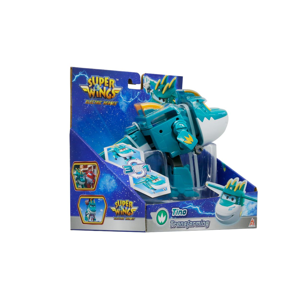 Đồ Chơi Robot Biến Hình Cỡ Lớn Khủng Long Tino Huyền Thoại SUPERWINGS EU780237