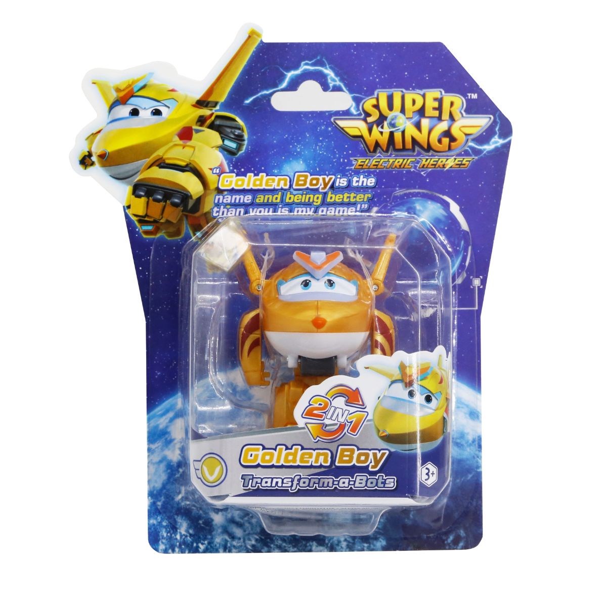 Đồ Chơi Robot Biến Hình Cỡ Nhỏ Golden Tốc Độ SUPERWINGS YW780031