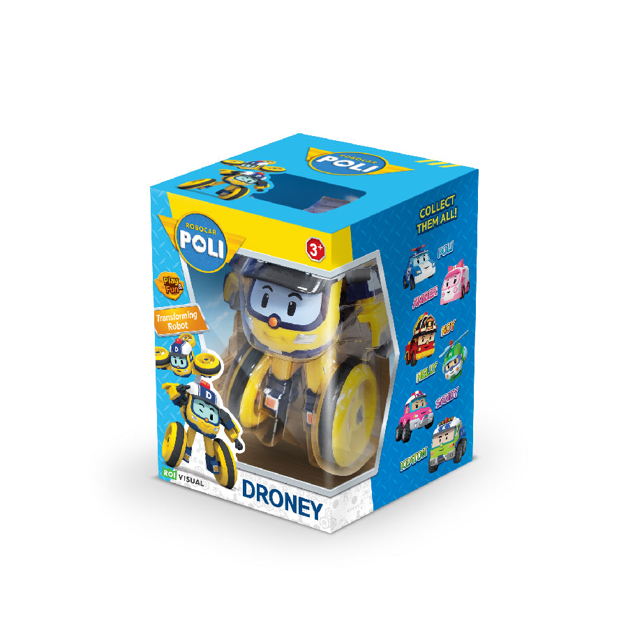 Robot biến hình máy bay cứu hộ Droney ROBOCAR POLI MRT0656