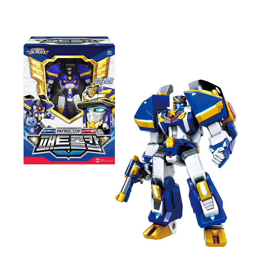 Super Police Robot Patrol Cop Miniforce 505001 Power