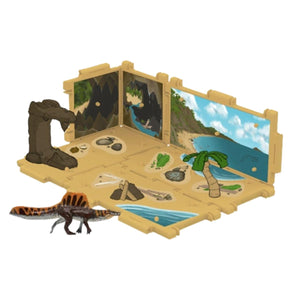 Đồ Chơi Sa Bàn Jurassic World: Bãi biển Spinosaurus TOY MONSTER BEACH/T02444