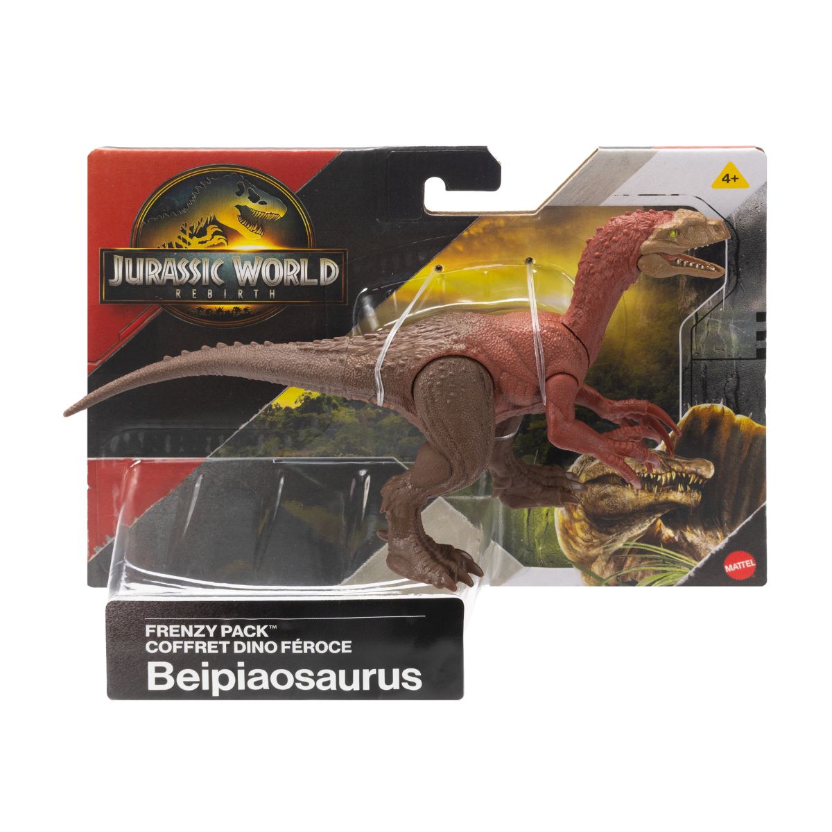 Đồ Chơi Mô Hình Saga Khủng Long Beipiaosaurus Có Khớp Linh Hoạt JURASSIC WORLD MATTEL JGB74/JGB72