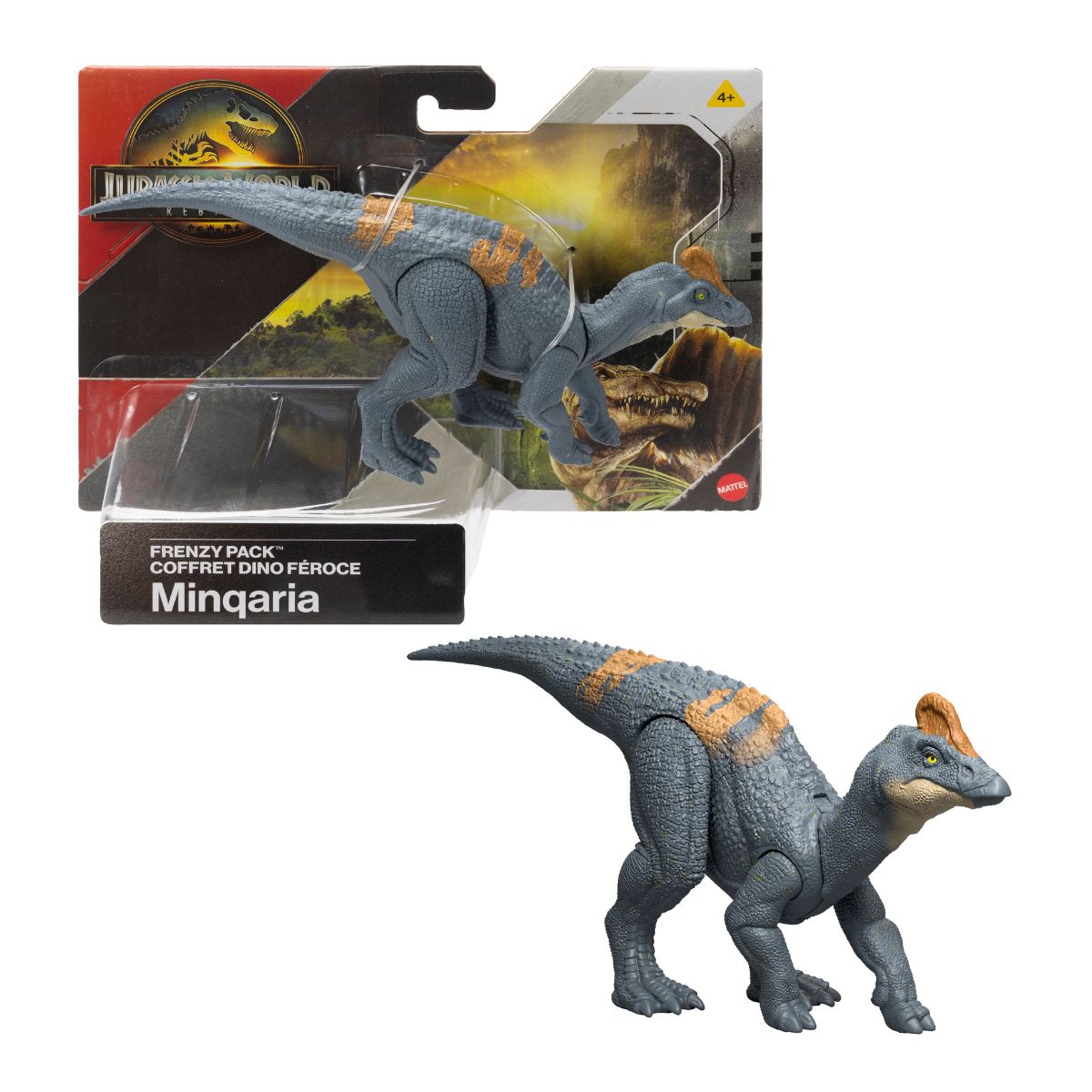 Đồ Chơi Mô Hình Saga Khủng Long Minqaria Có Khớp Linh Hoạt JURASSIC WORLD MATTEL JGB75/JGB72