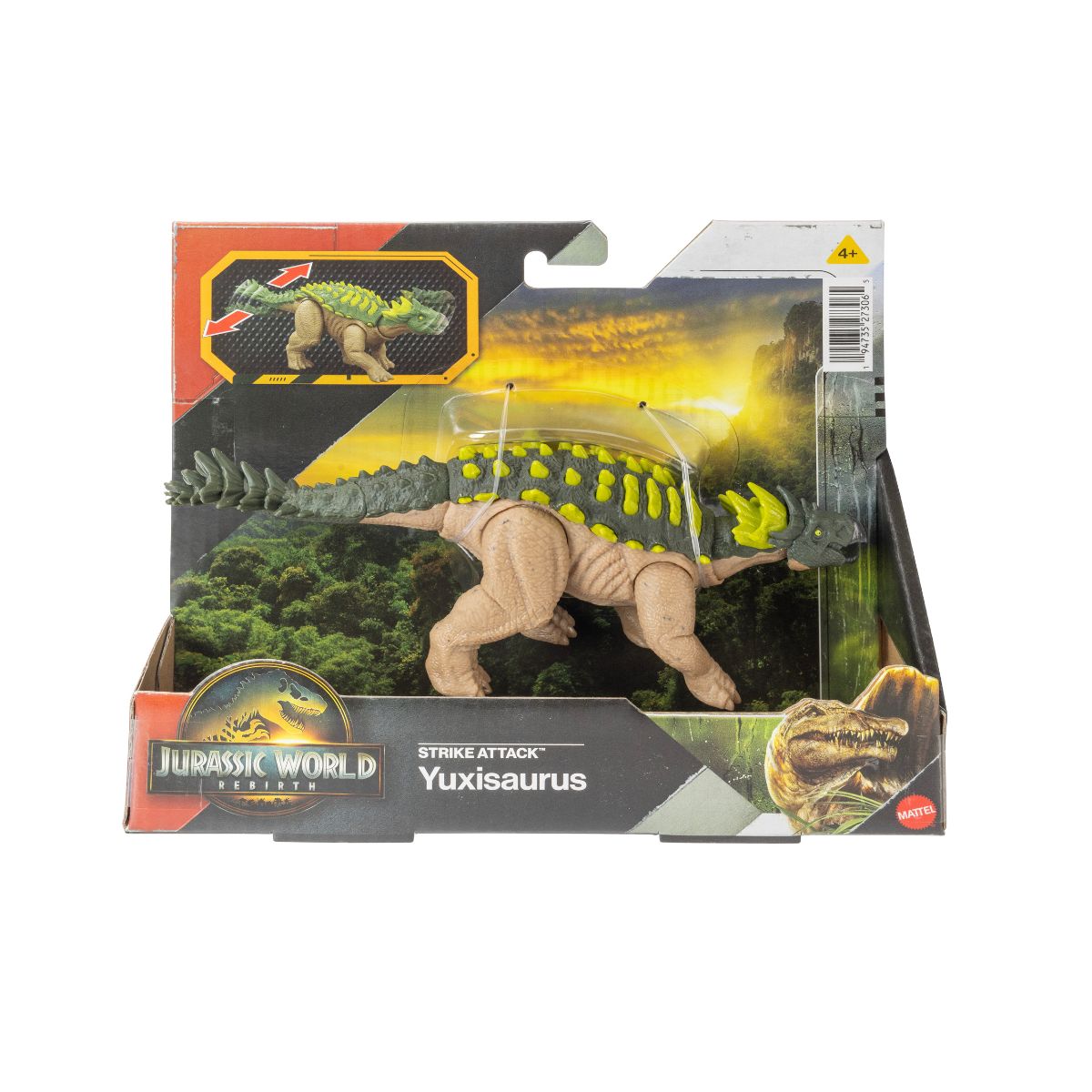 Đồ Chơi Mô Hình SaGa Khủng Long Tấn Công Yuxisaurus JURASSIC WORLD MATTEL JGB77