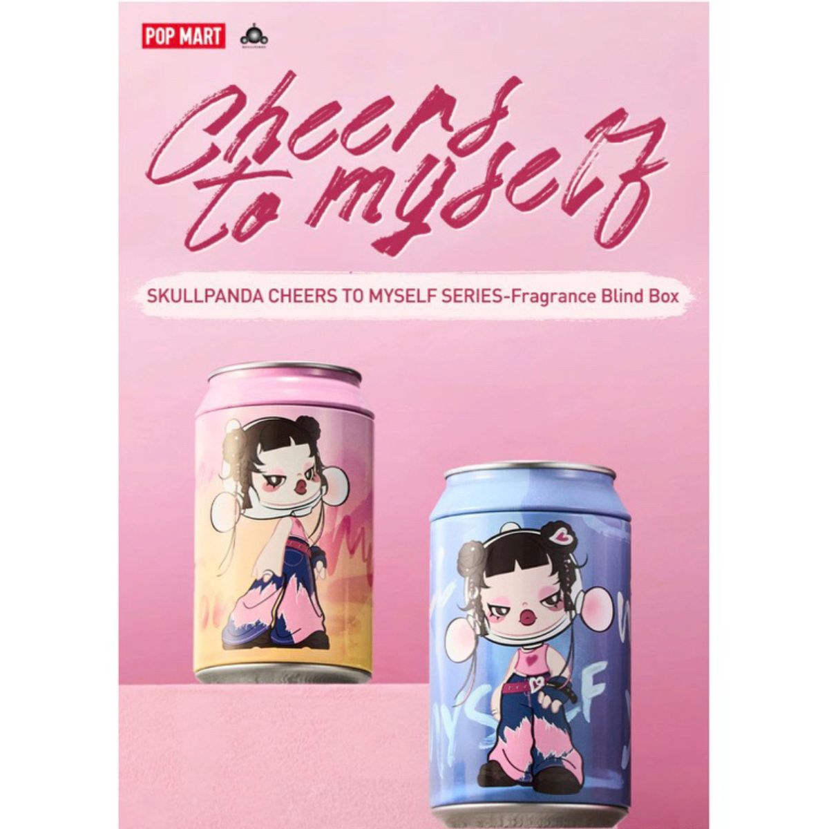 Đồ Chơi Sáp Thơm Skullpanda Cheers To Myself Series POP MART 6931571015558