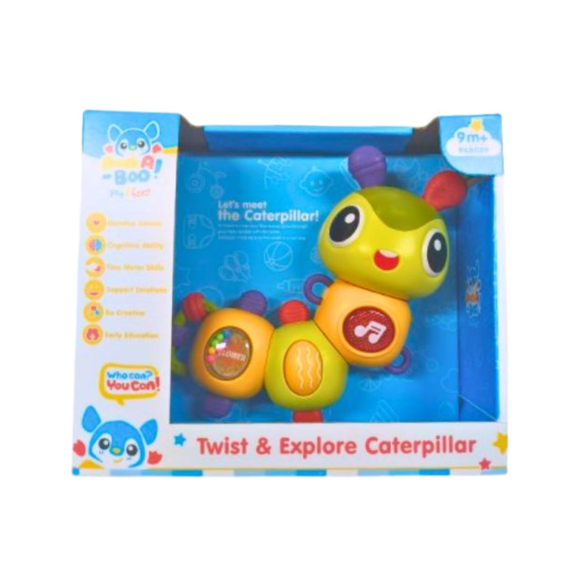 Đồ Chơi Sâu Bướm Khám Phá Vui Nhộn PEEK A BOO PAB059