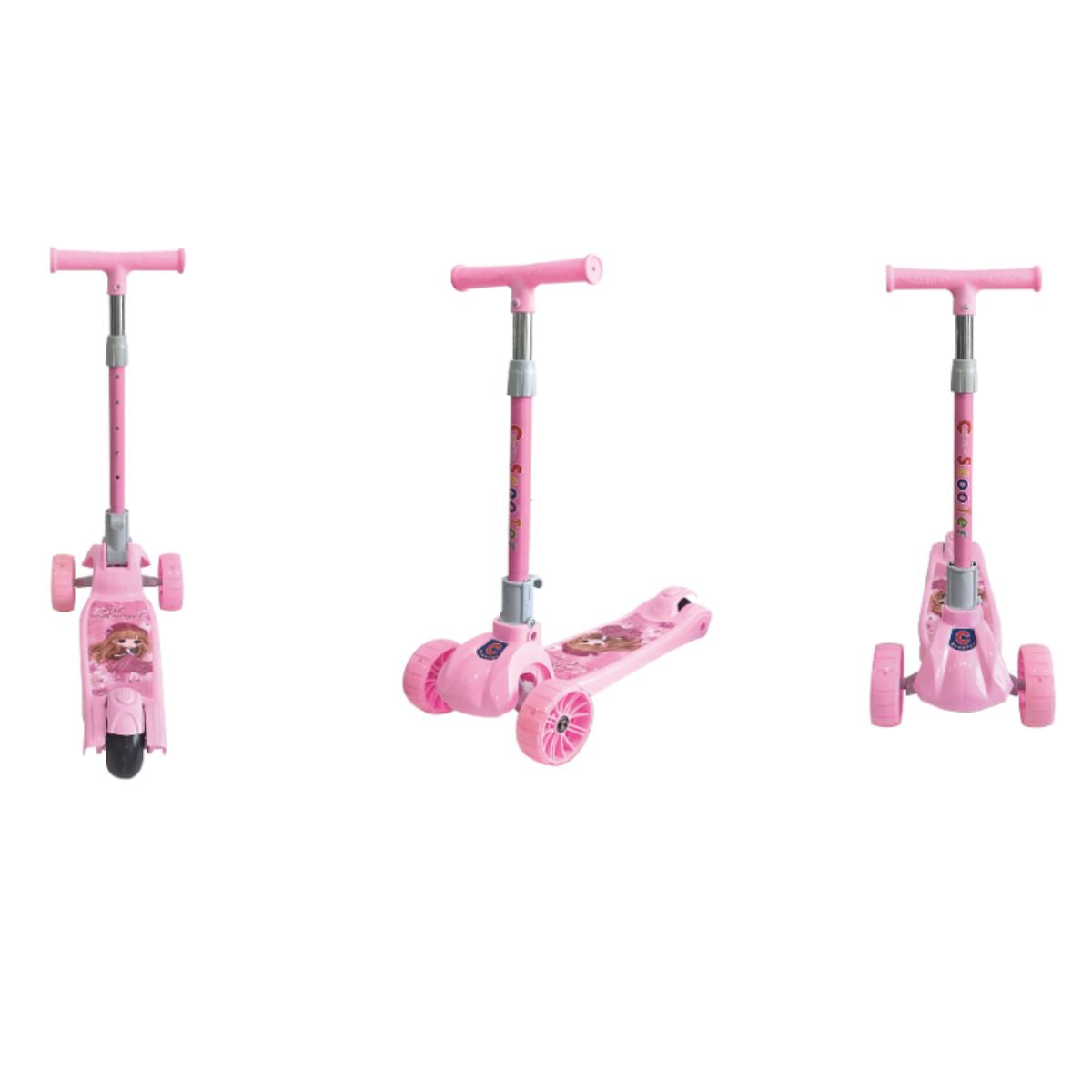 Xe Scooter 3 Bánh Màu Hồng SCOOTER SC001