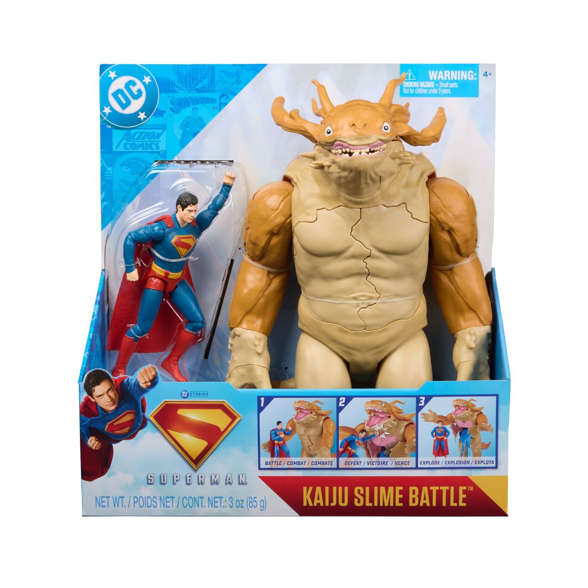 Đồ Chơi Siêu Anh Hùng Superman Chiến Đấu Kaiju Phiên Bản 6 Inch DC 6073195