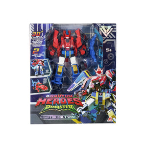 Siêu Robot Biến Hình Raptor Bolt Wing Siêu Tốc DINOSTER EU580815