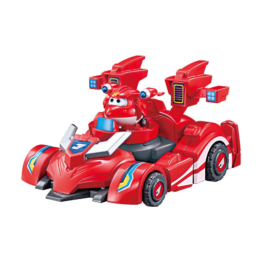 Super Robot Transforming Racing Car - Jett Lightning SUPERWINGS EU770351