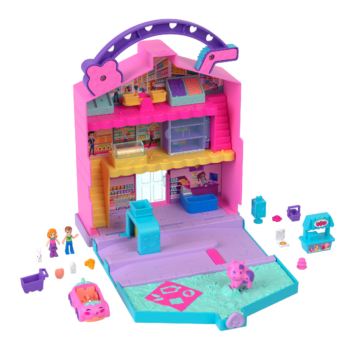 Siêu Thị Vui Nhộn Tại Pollyville POLLY POCKET HRD45