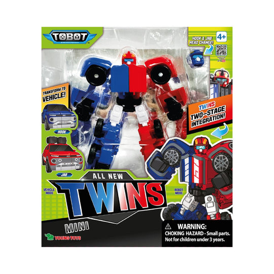 Đồ Chơi Siêu Tích Hợp 2 Trong 1 Twins TOBOT 301179