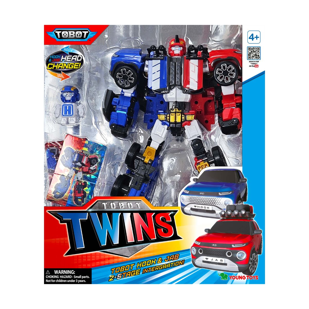 Đồ Chơi Siêu Tích Hợp Khổng Lồ 2 Trong 1 Twins TOBOT 301175