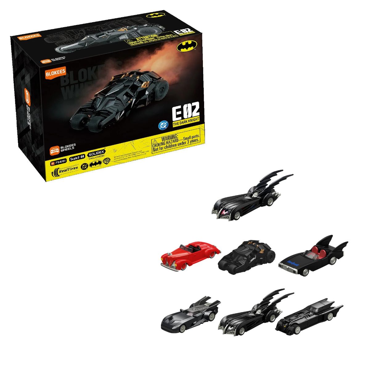 Đồ Chơi Siêu Xe Wheels Batman E02 Ngẫu Nhiên BLOKEES 75681