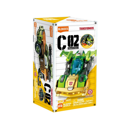 Đồ Chơi Siêu Xe Blokees Wheels Transformers Bộ Sưu Tập 02 BLOKEES 75679