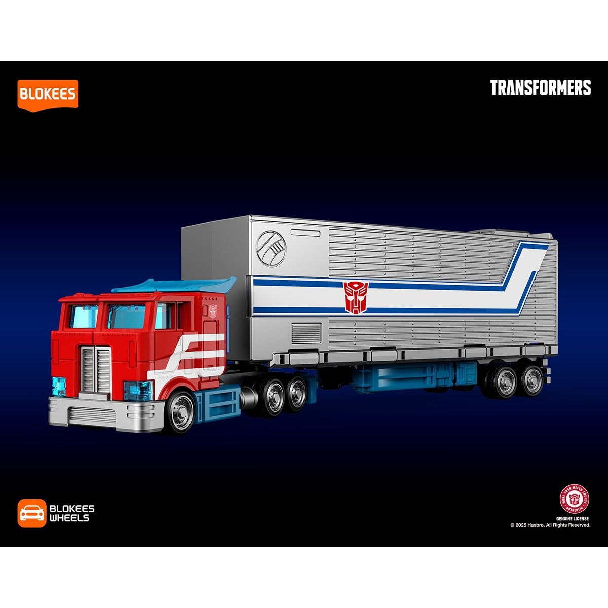 Đồ Chơi Siêu Xe Blokees Wheels Transformers Optimus Prime Siêu Trọng BLOKEES 75606