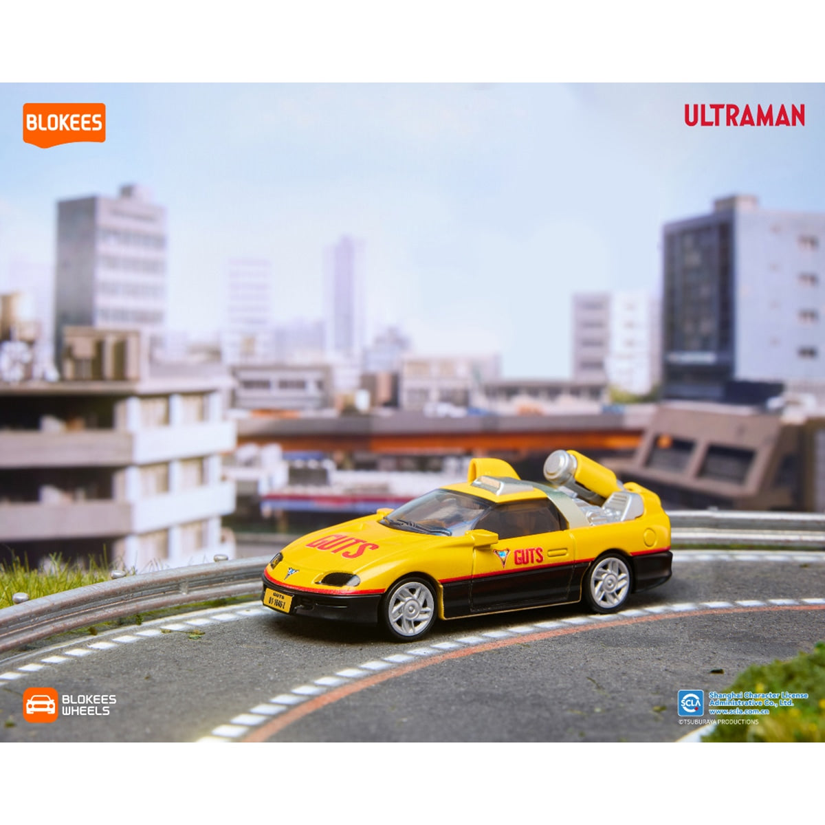Đồ Chơi Siêu Xe Blokees Wheels Ultraman Bộ Sưu Tập 01 Galaxy Power BLOKEES 75605