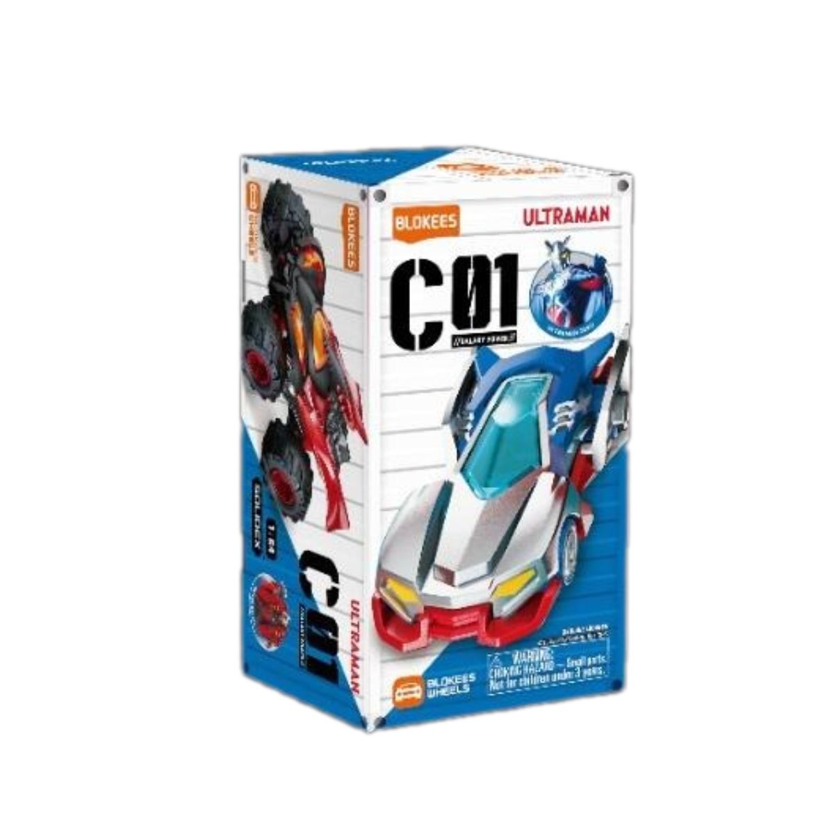 Đồ Chơi Siêu Xe Blokees Wheels Ultraman Bộ Sưu Tập 01 Galaxy Power BLOKEES 75605